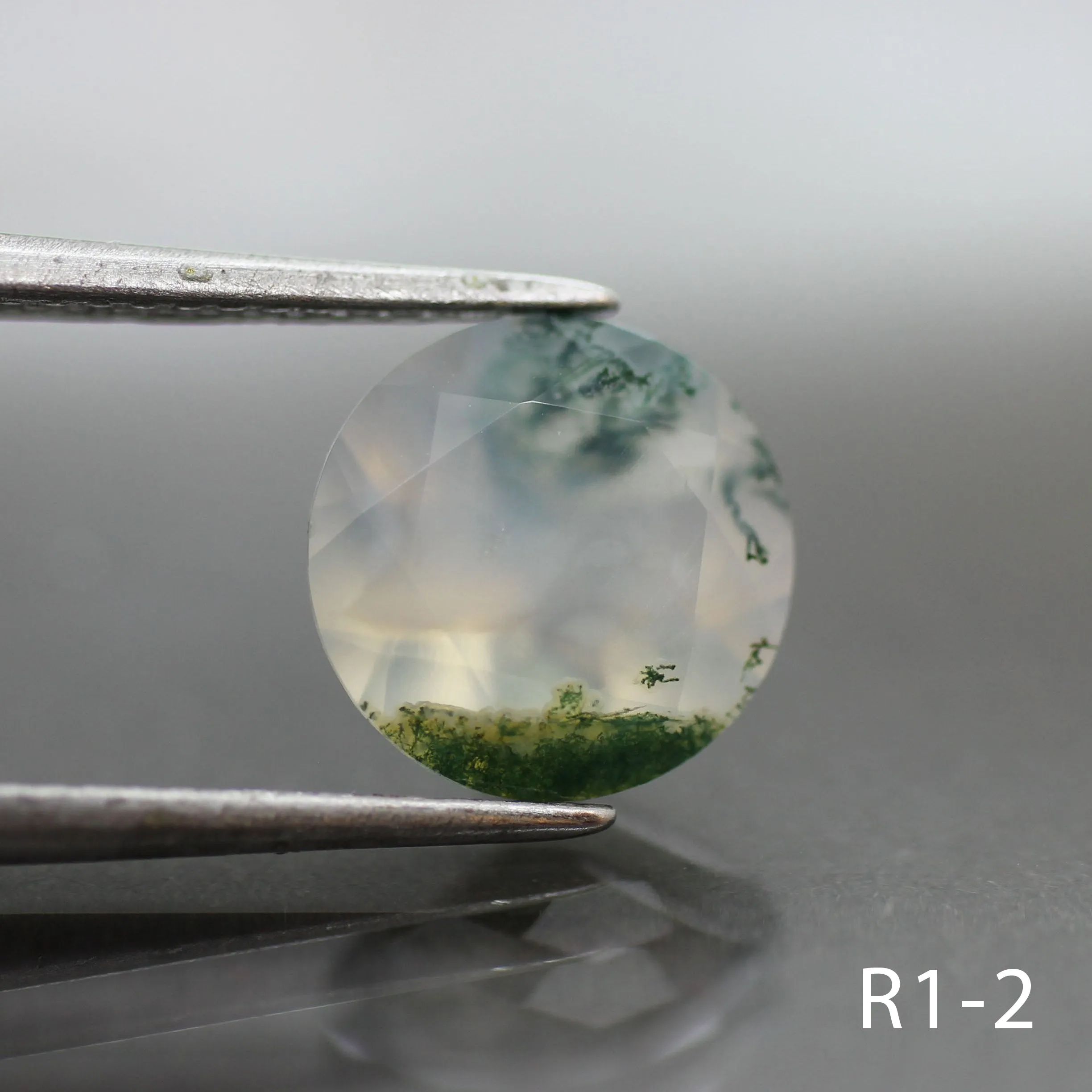 Moss agate | round cut 9 mm - choose yours