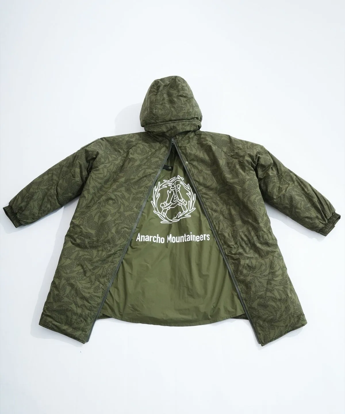 MOUNTAIN RESEARCH WILD THINGS × GENERAL RESEARCH MONSTER PARKA-GREEN