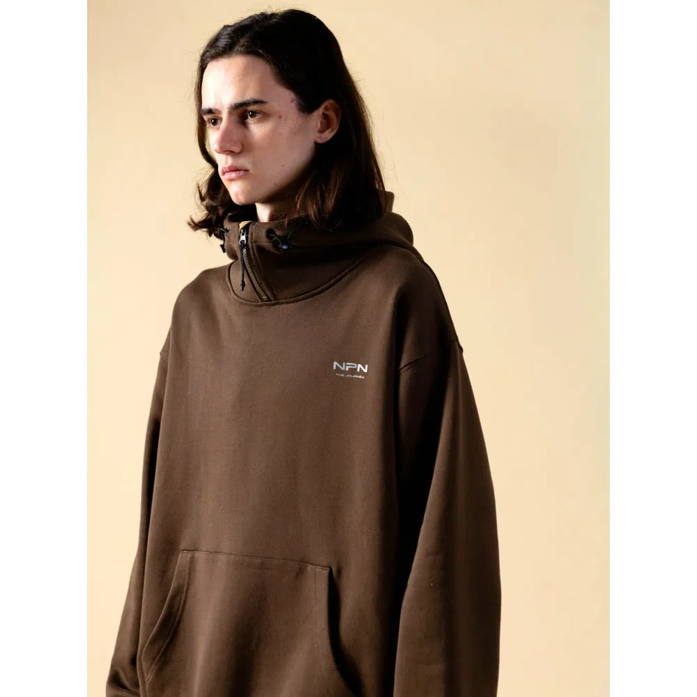 NINE POINT NINE STARDARD HOODIE-OLIVE