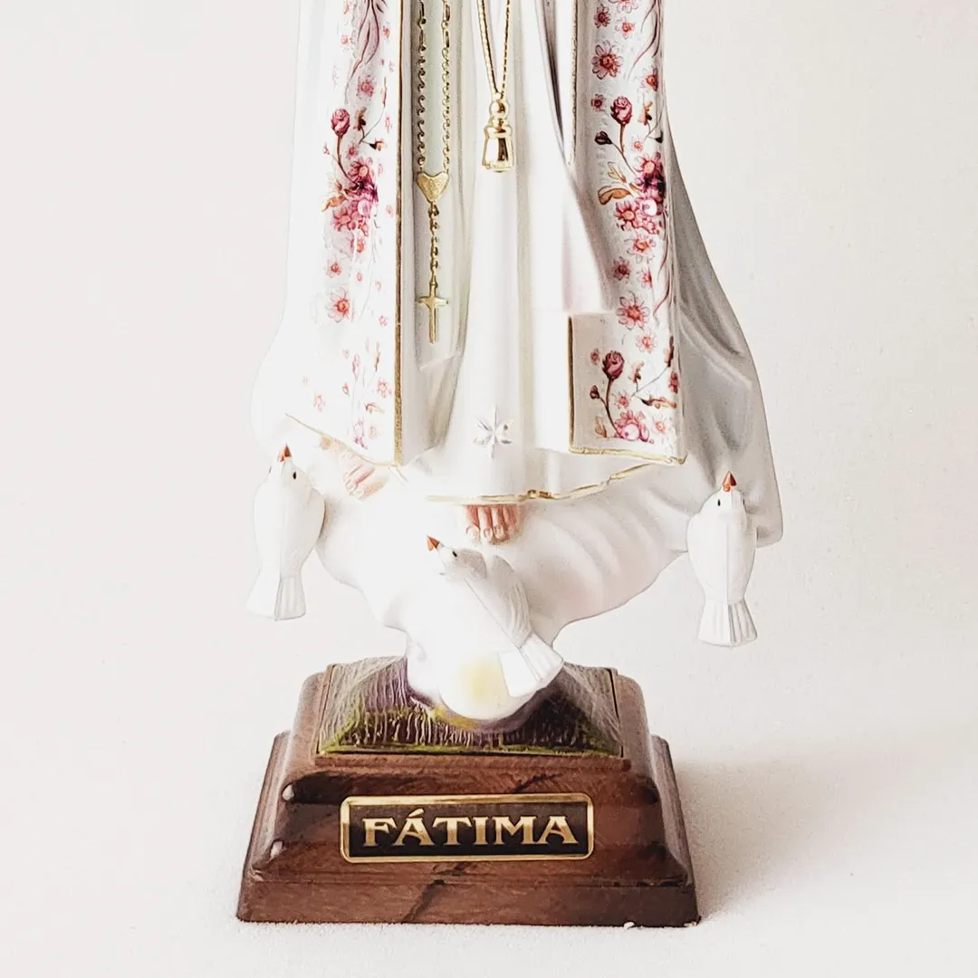 Our Lady of Fatima - Rose Flowers - 11.8'' | 30cm