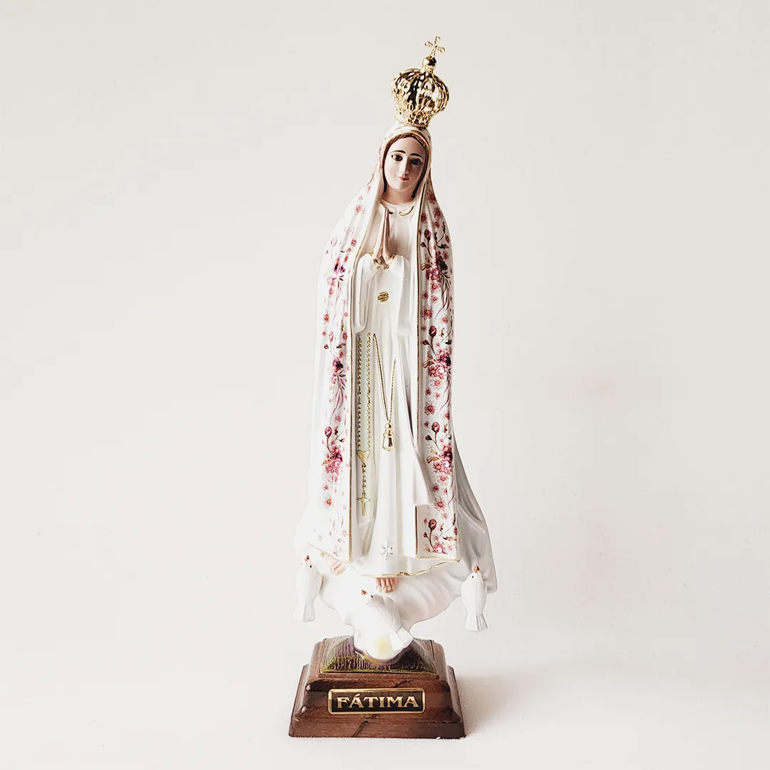 Our Lady of Fatima - Rose Flowers - 11.8'' | 30cm