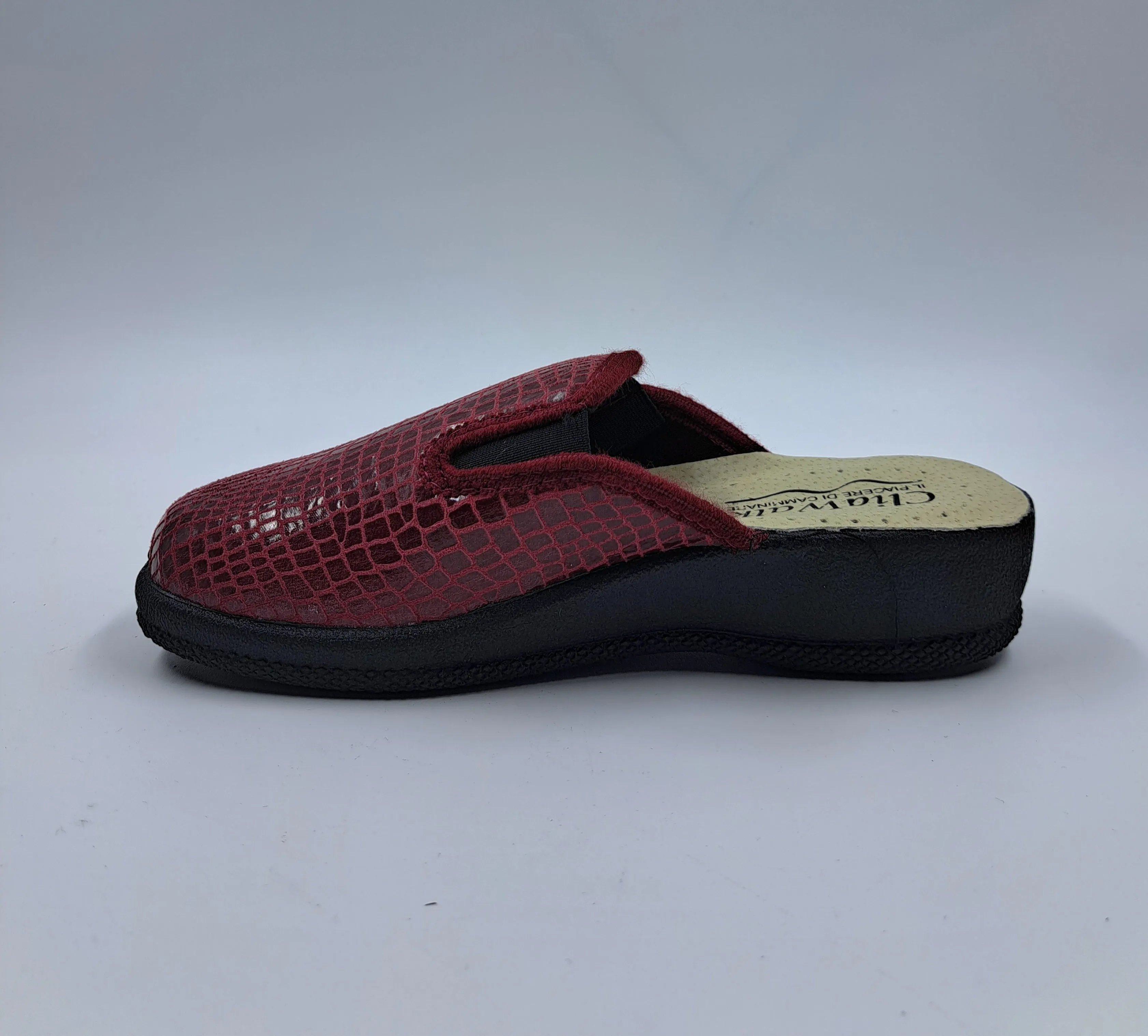 PANTOFOLE COMFORT BORDEAUX