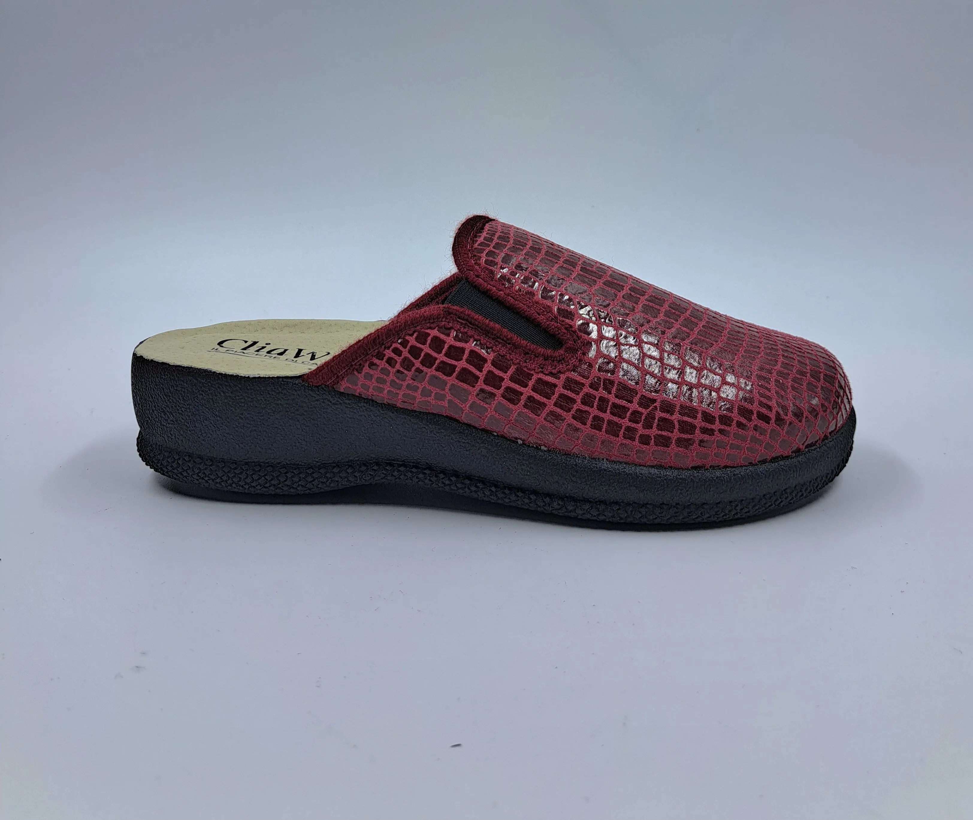 PANTOFOLE COMFORT BORDEAUX