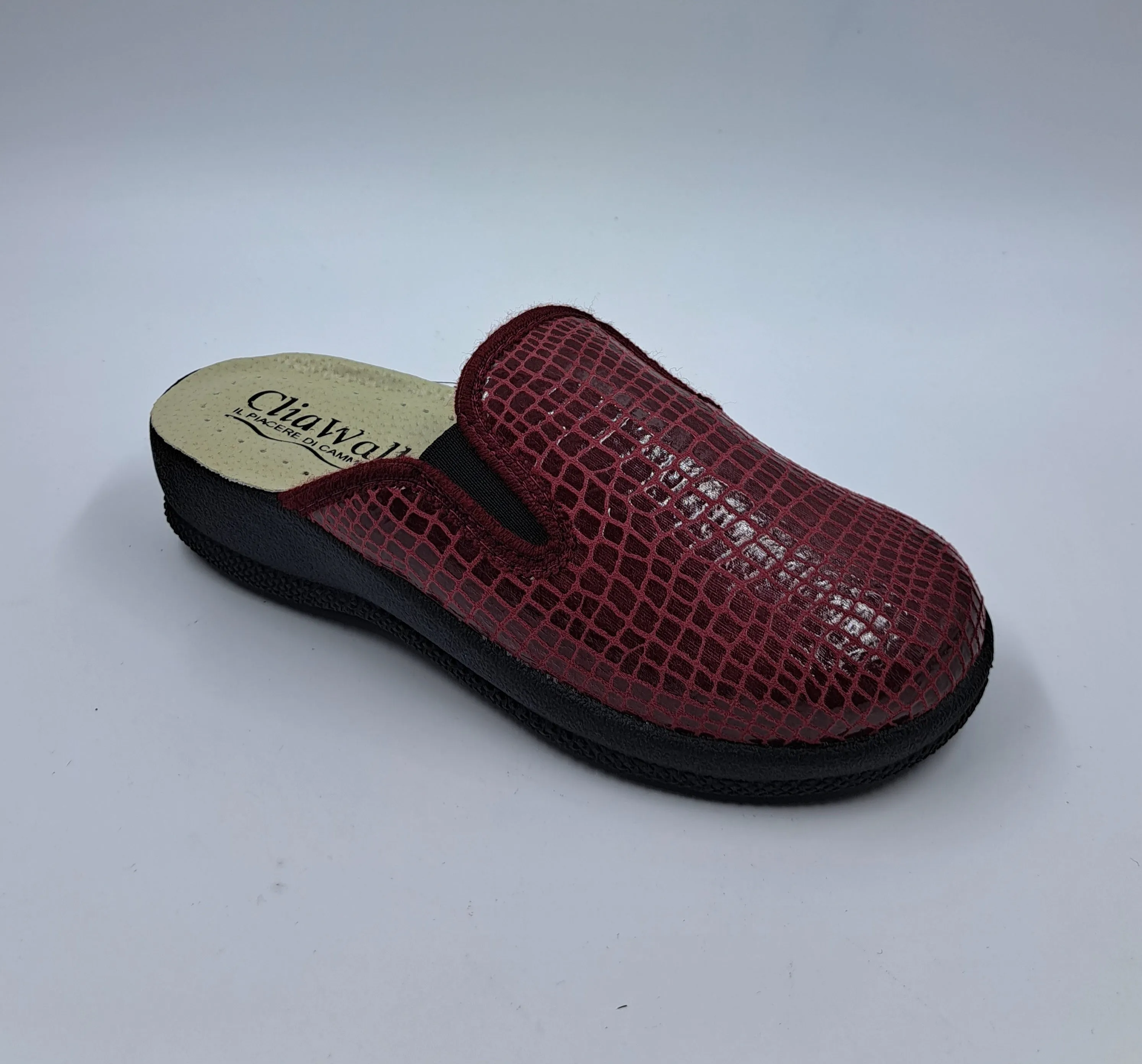 PANTOFOLE COMFORT BORDEAUX