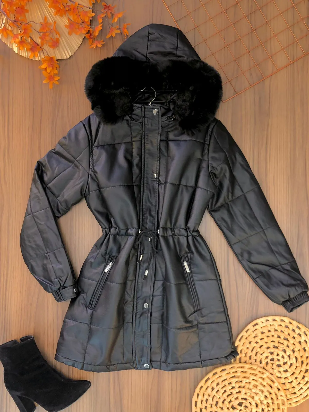 Parka Capuz Pelinho 8998  (14/O)