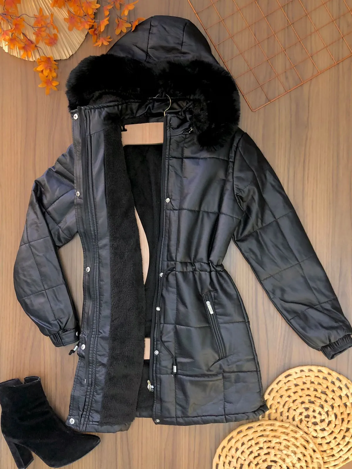 Parka Capuz Pelinho 8998  (14/O)