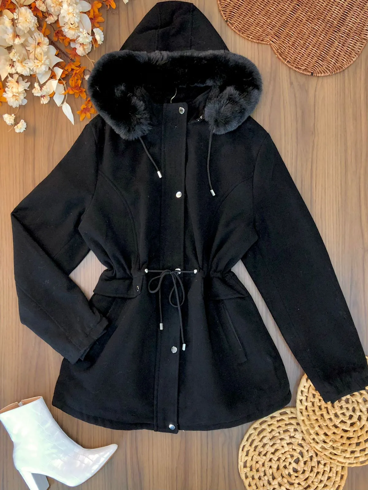 Parka Forrada Plus Size 8973  (D)