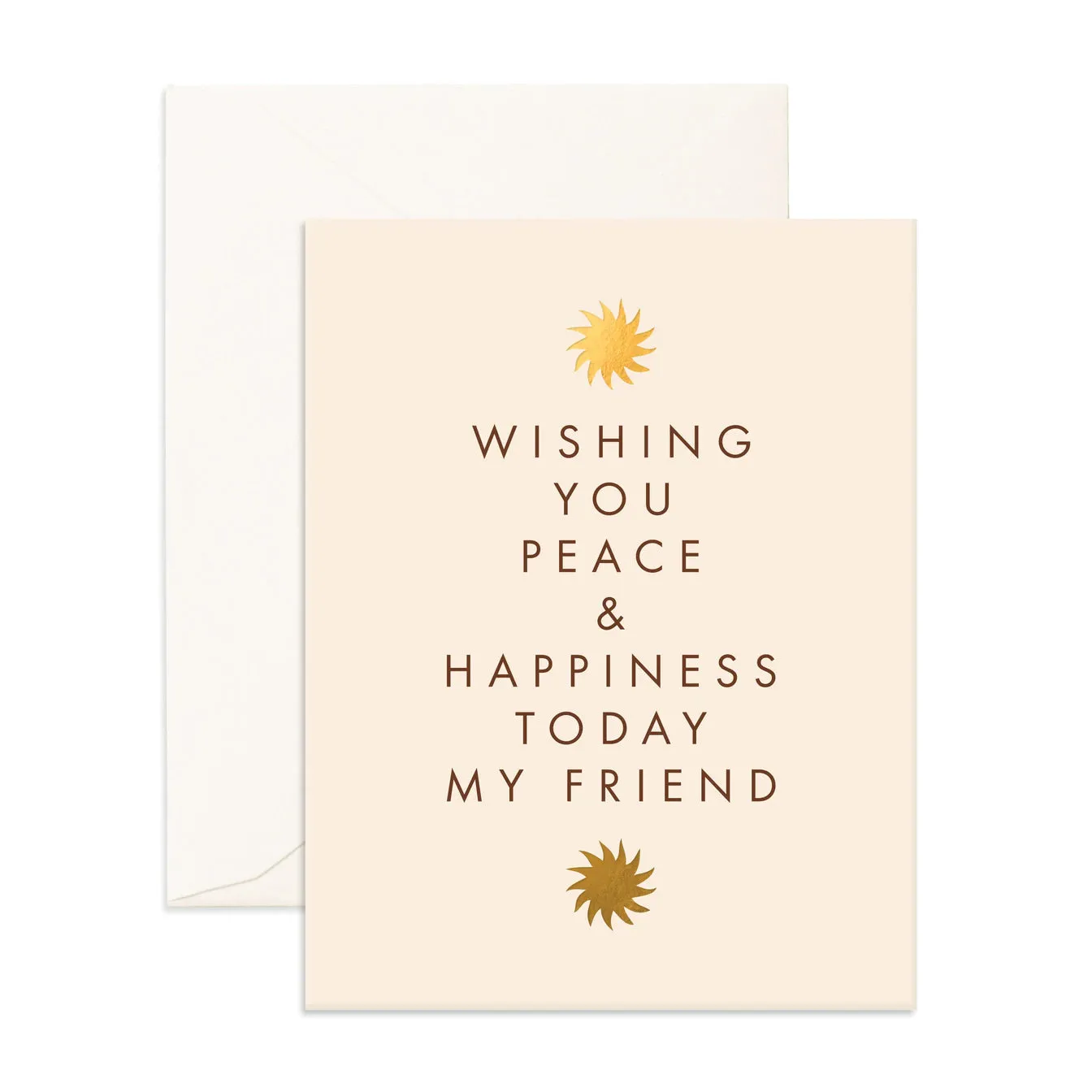  Peace & Happiness  Card