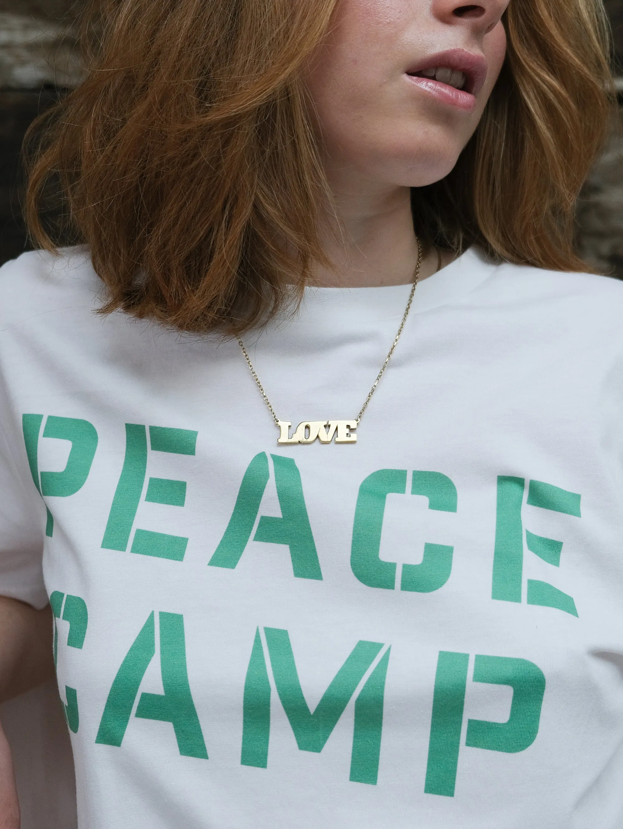 PEACE CAMP - WHITE - UNISEX