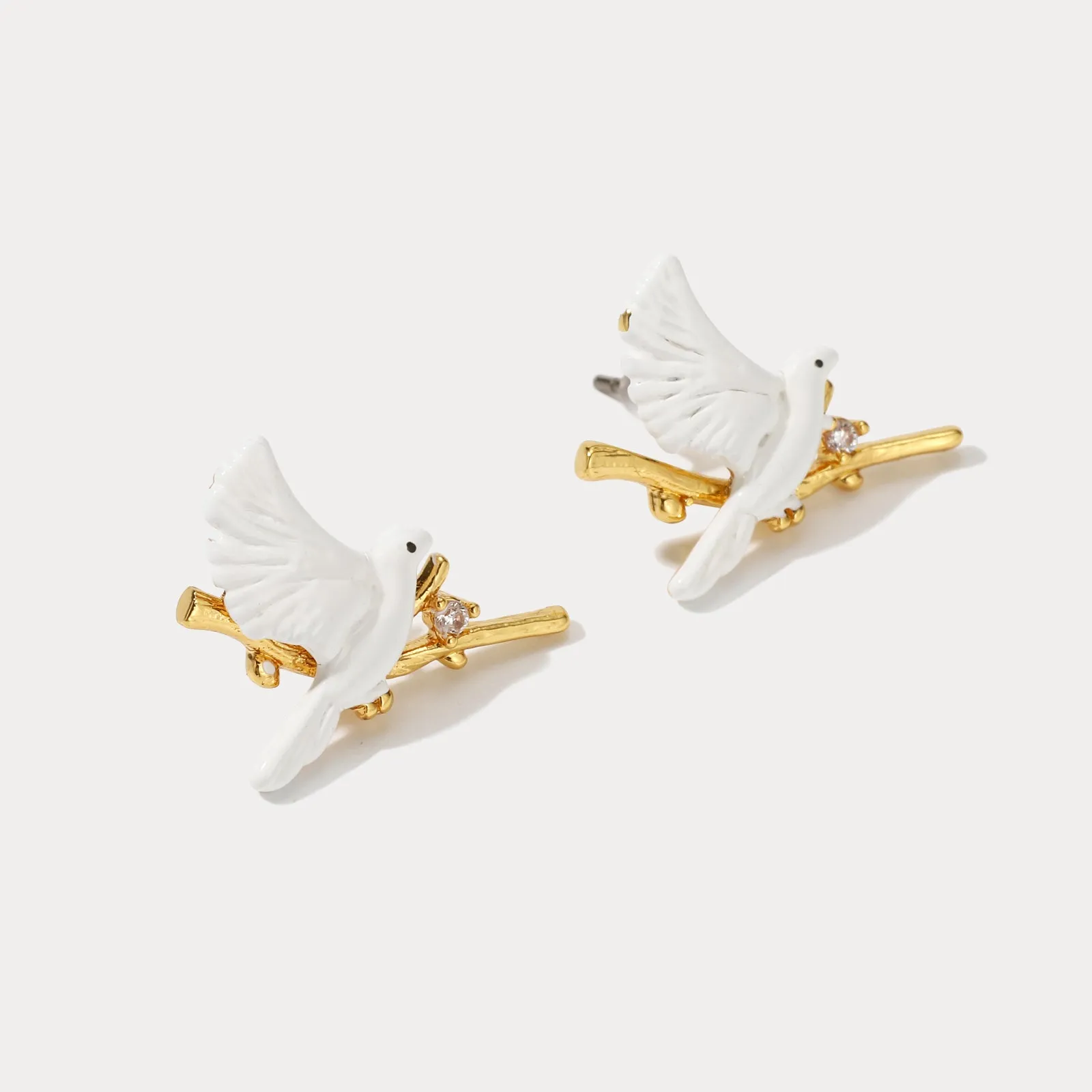 Peace Dove Earrings