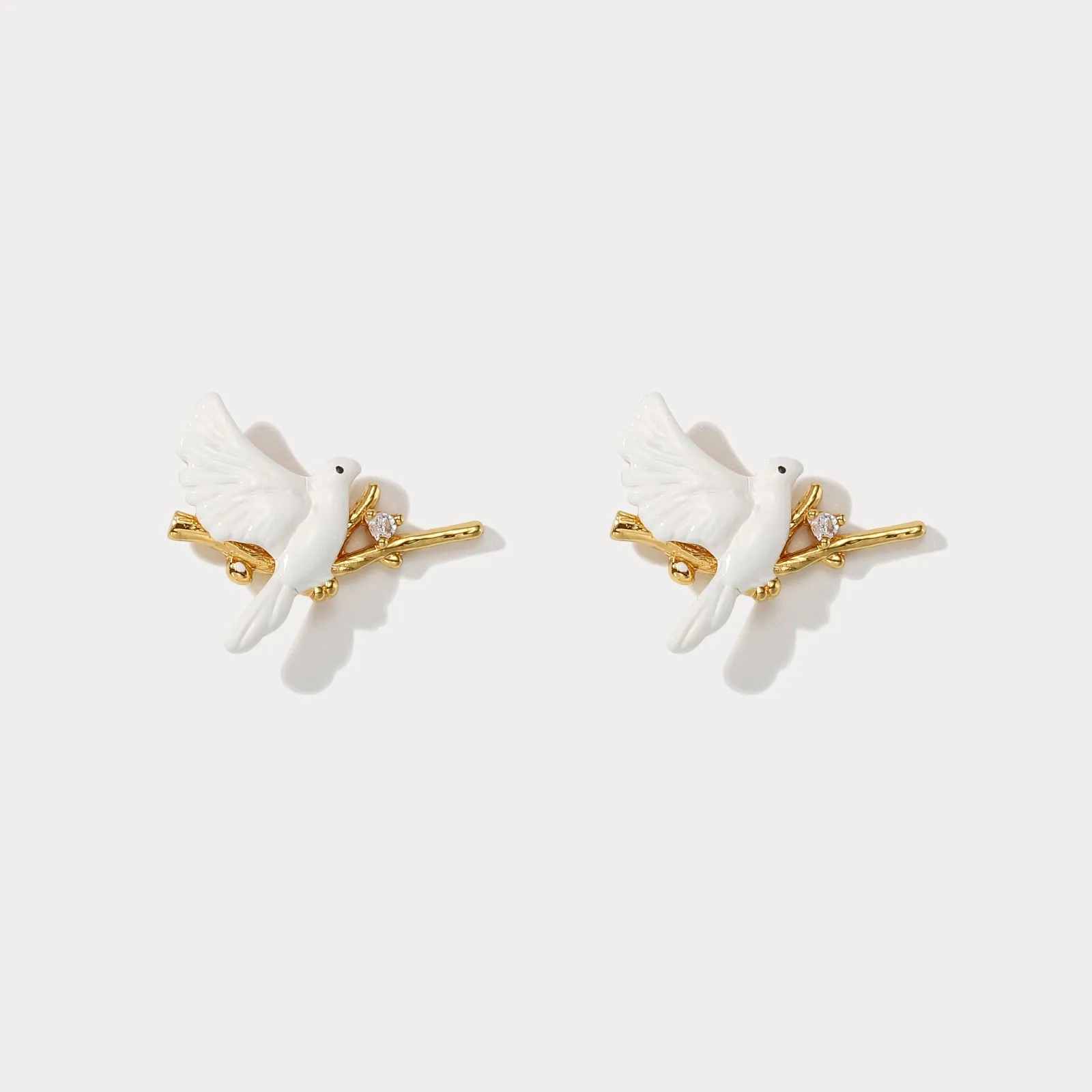 Peace Dove Earrings