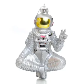 Peace Out Astronaut Ornament