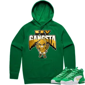 Penny 1 Stadium Green 1s Hoodie to Match - GOLD METALLIC FLY GANGSTA