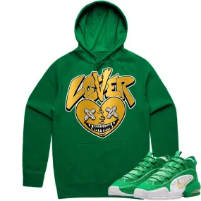 Penny 1 Stadium Green 1s Hoodie to Match - GOLD METALLIC LOVER LOSER BAWS