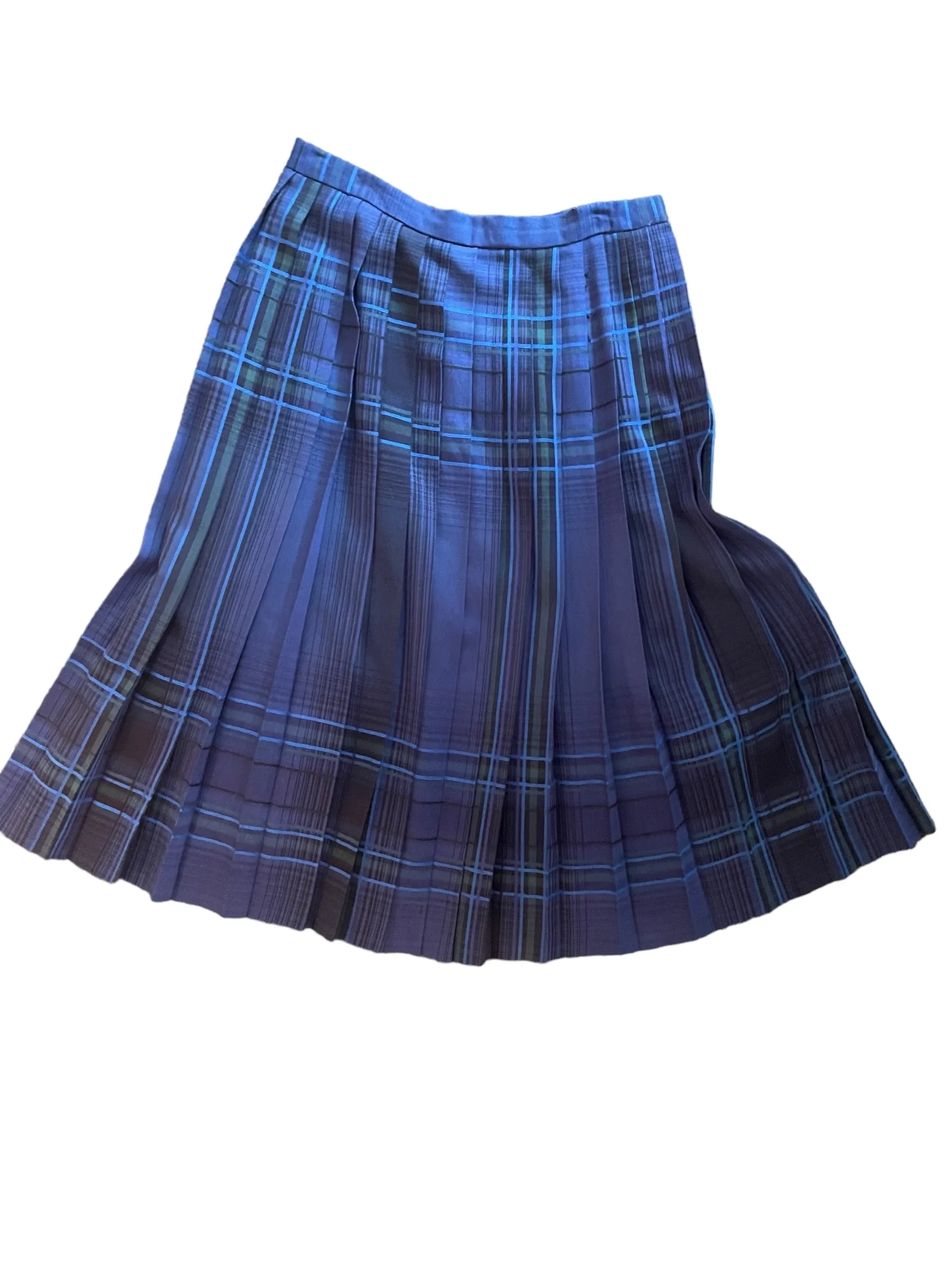 Plaid Striped Skirt by Evan Picone