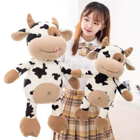 Plush Cow Toy Cute Cattle Plush Stuffed Animals Cattle Soft Doll Kids Toys Birthday Gift for Children