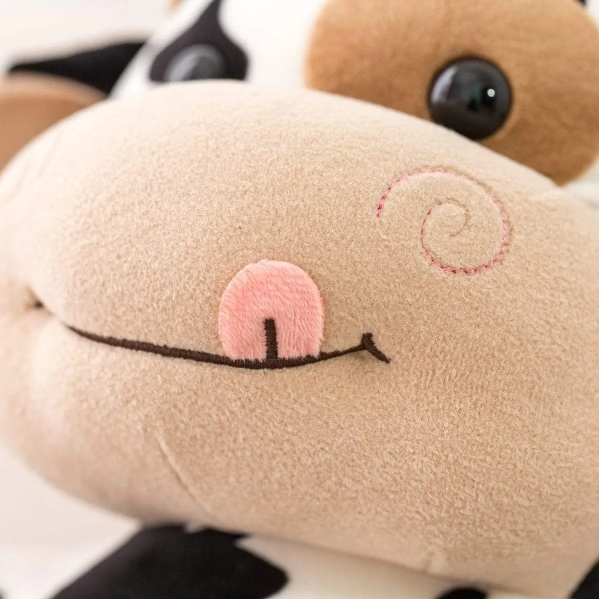 Plush Cow Toy Cute Cattle Plush Stuffed Animals Cattle Soft Doll Kids Toys Birthday Gift for Children