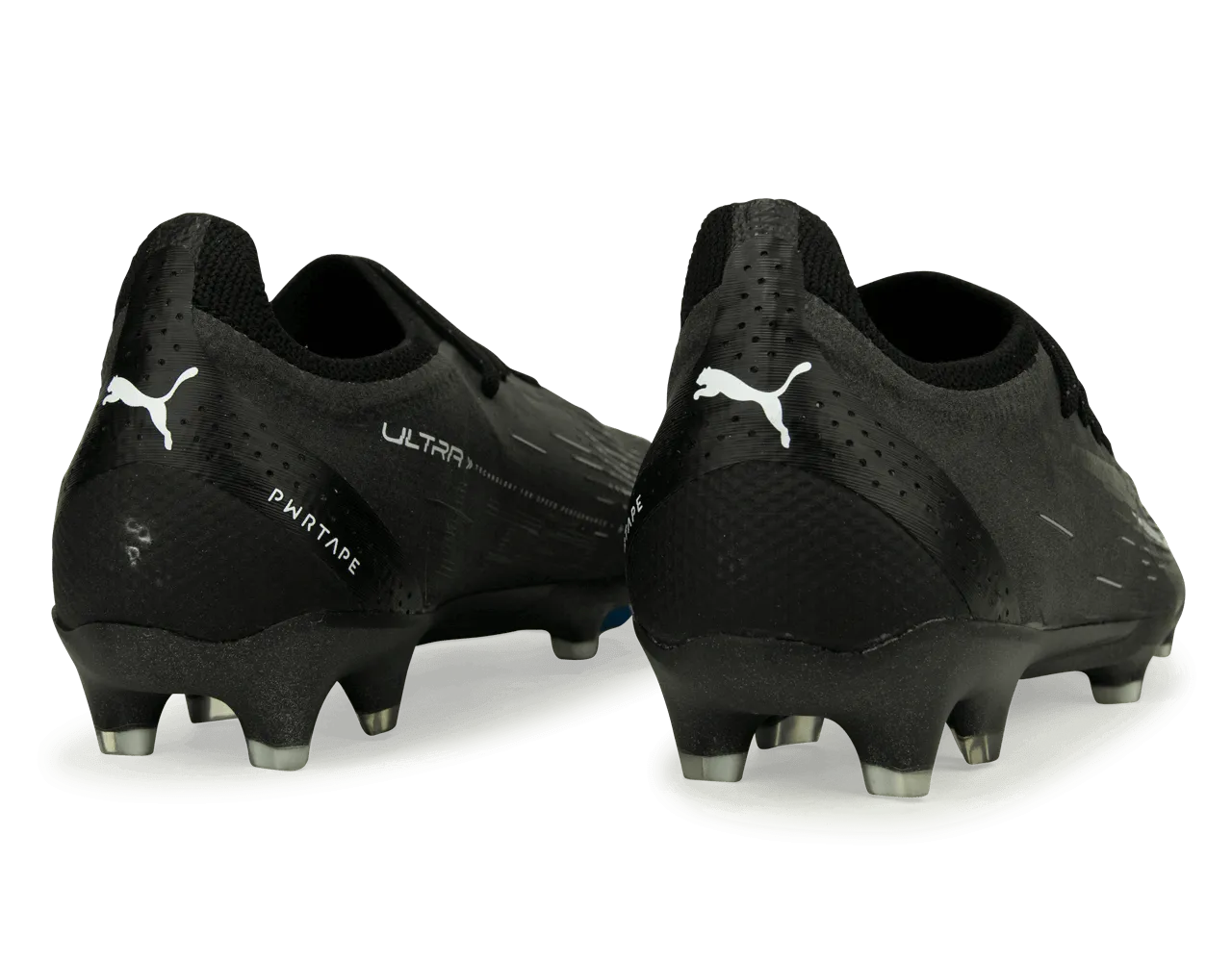 PUMA Men's Ultra Ultimate FG/AG Black/White