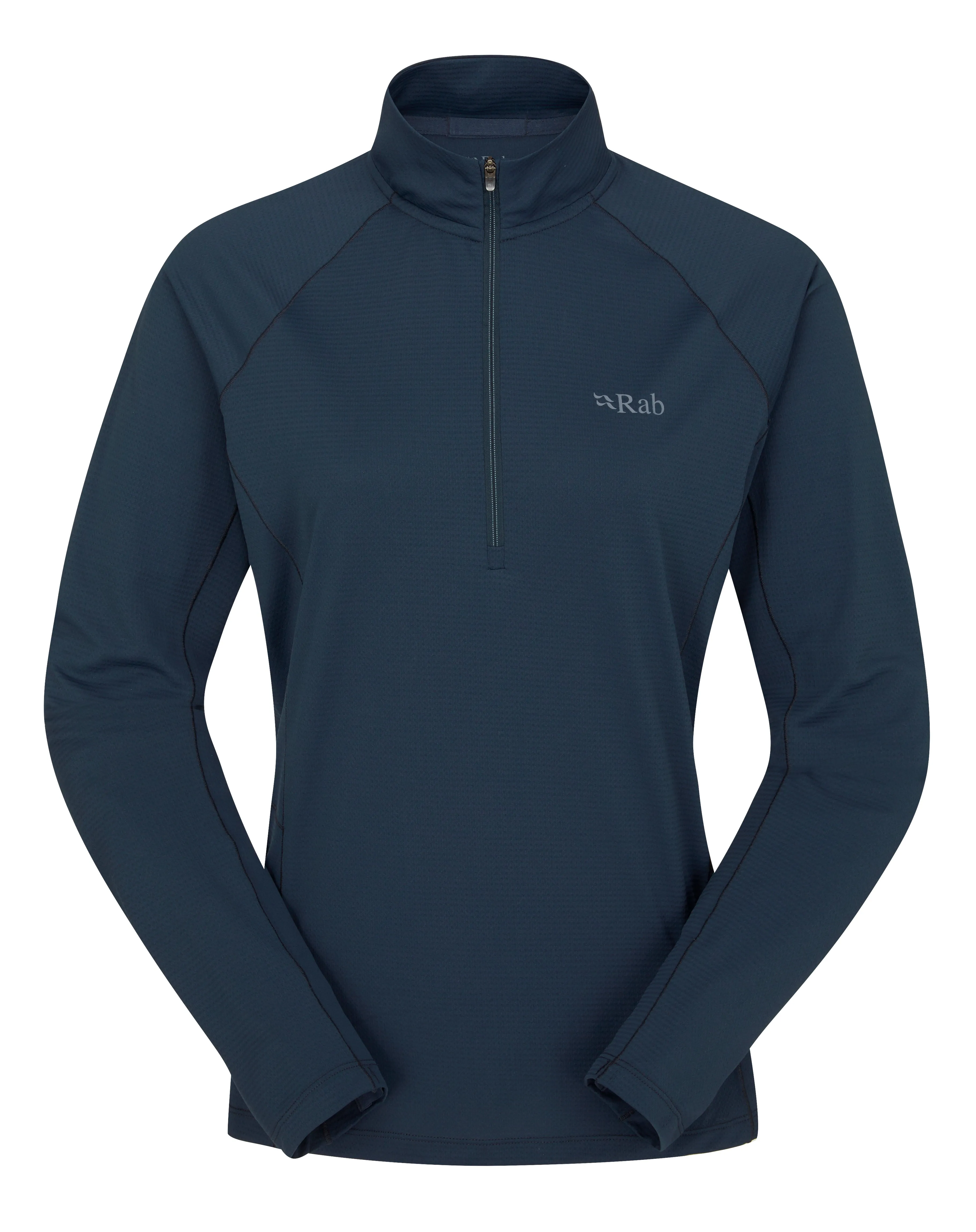 Rab Women's Sonic Long Sleeve Half Zip Technical Top (Tempest Blue)