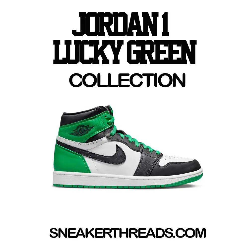 Retro 1 Lucky Green Clean Pair Shirt