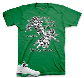 Retro 5 Lucky Green Love Wins Shirt