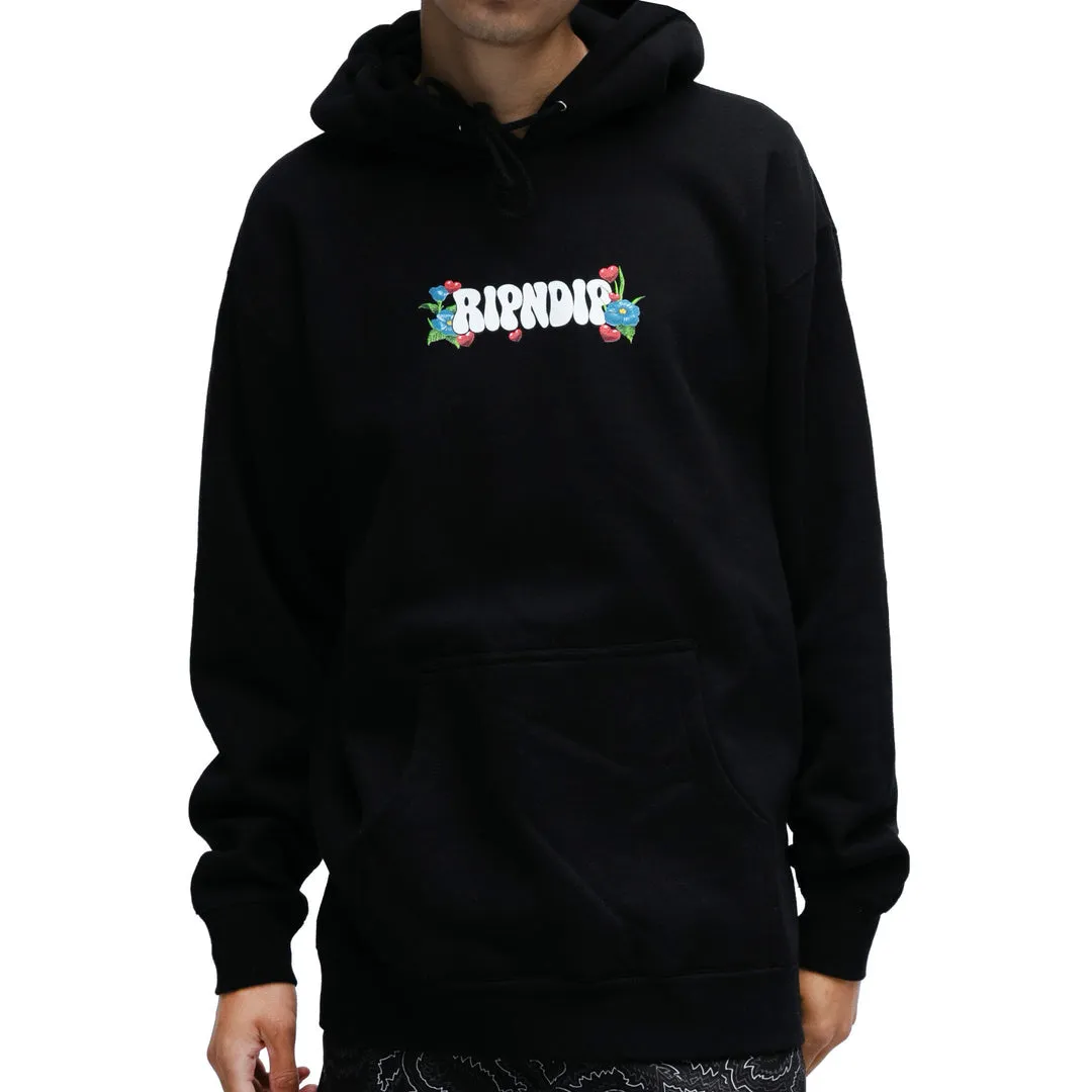 RIPNDIP PEACE LOVE RIPNDIP HOODIE-BLACK