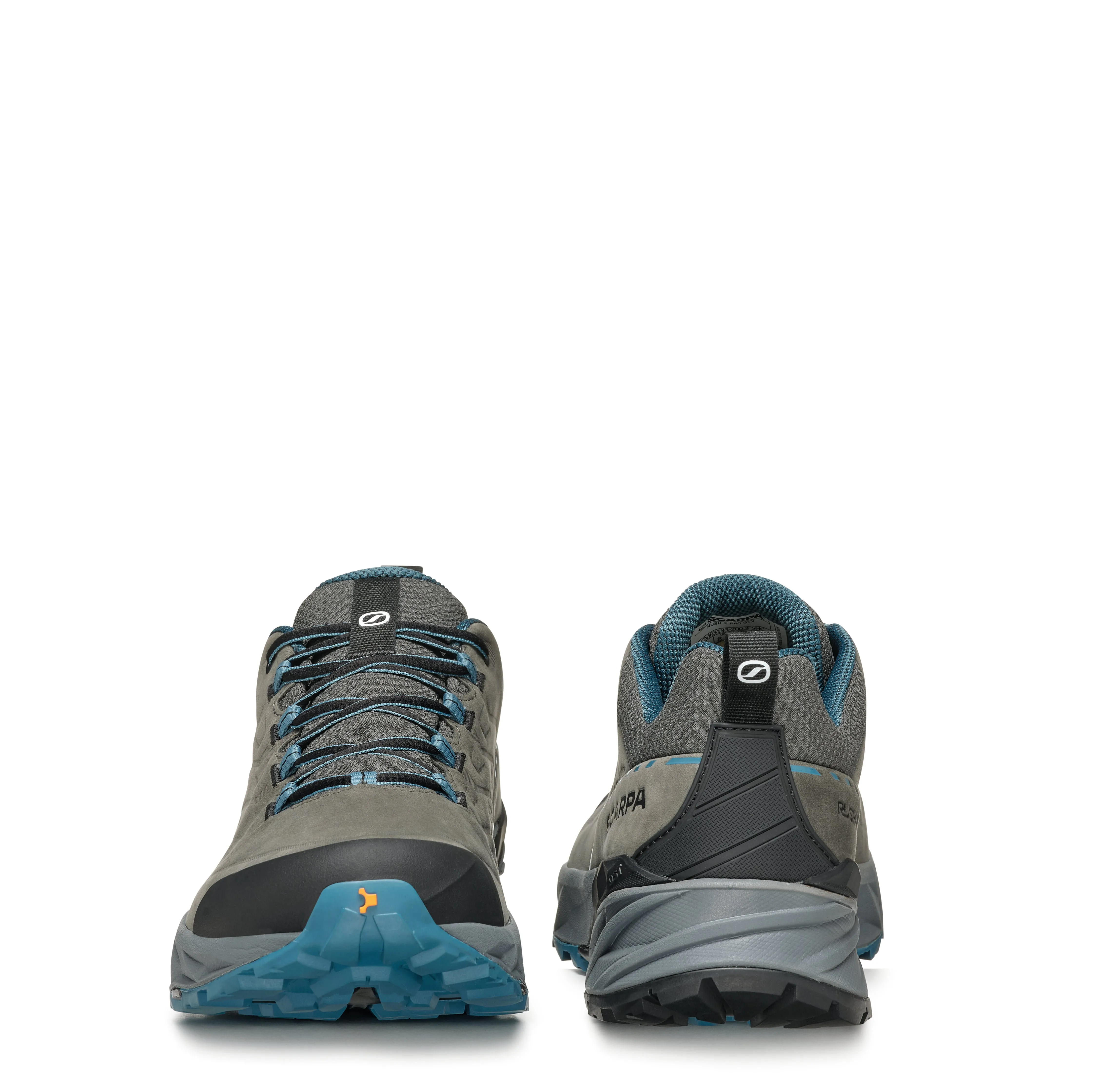 Scarpa Men's Rush 2 Pro Vegan Gore-Tex Trail Shoes (Titanium/Ocean)