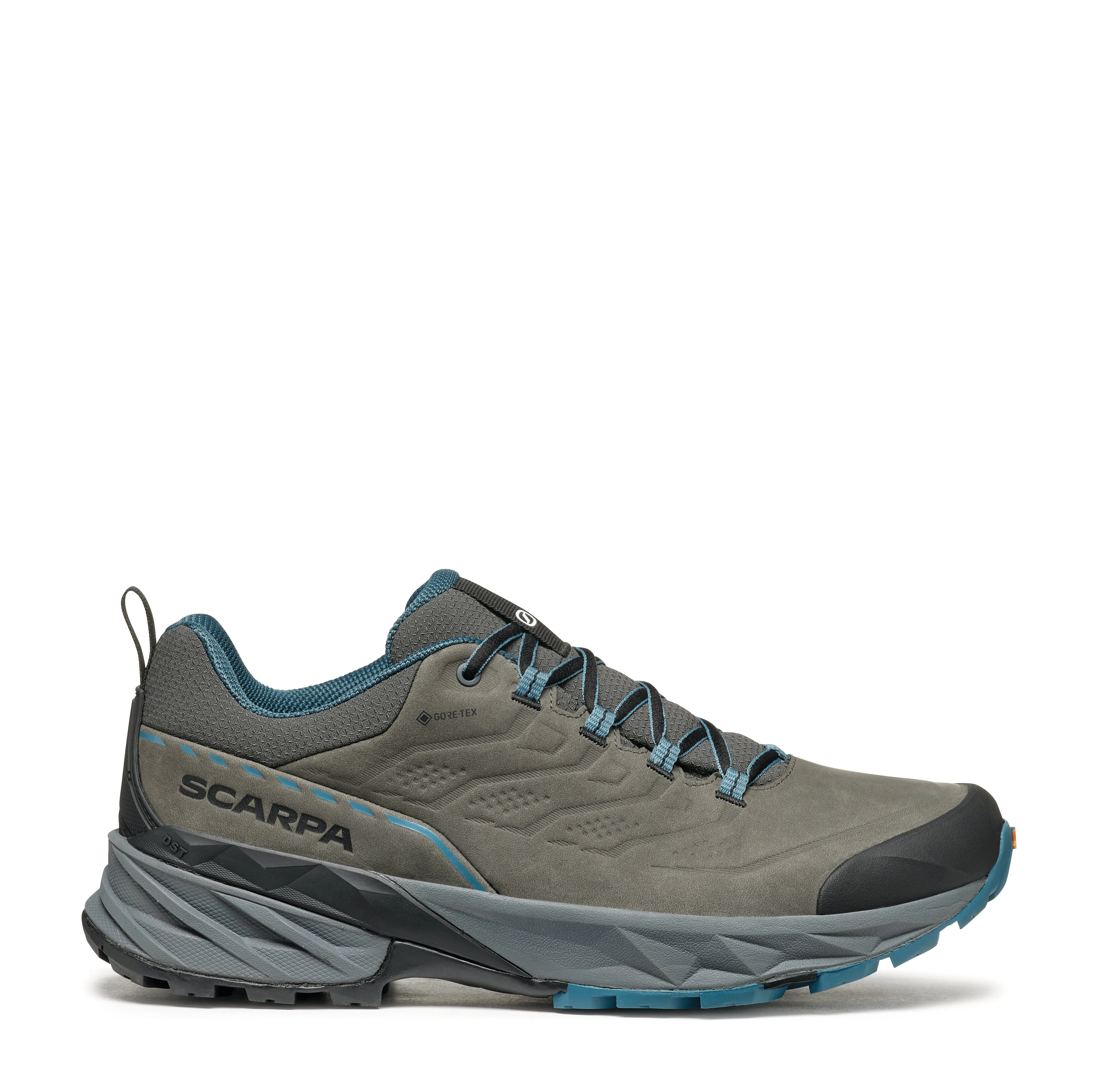 Scarpa Men's Rush 2 Pro Vegan Gore-Tex Trail Shoes (Titanium/Ocean)