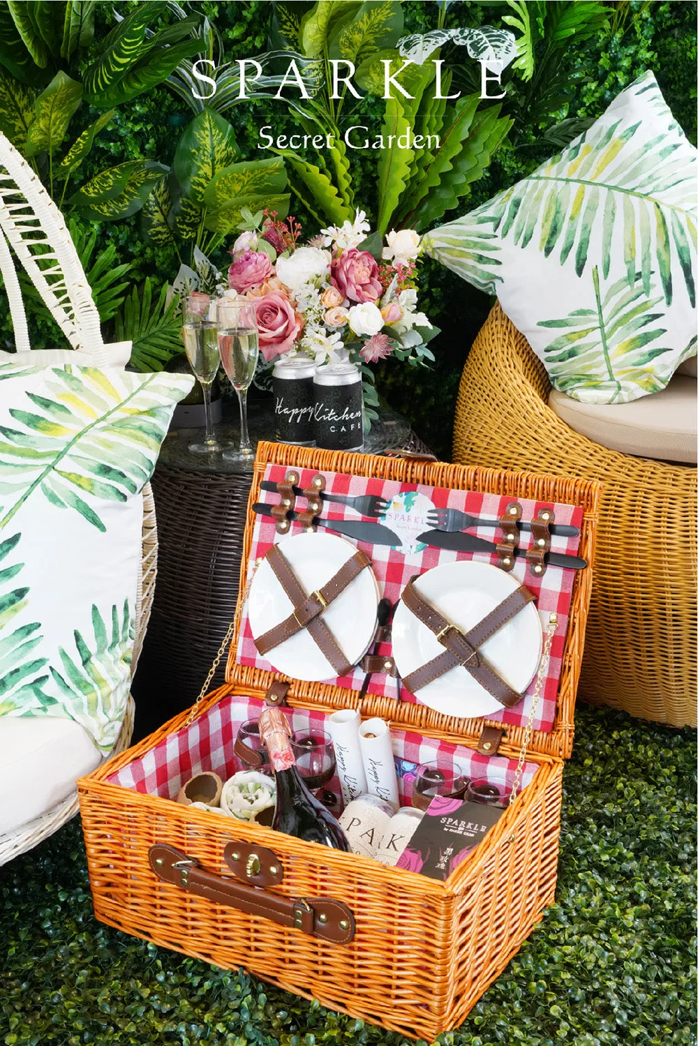 Secret Garden Picnic Set – Canopy Chair (per person)