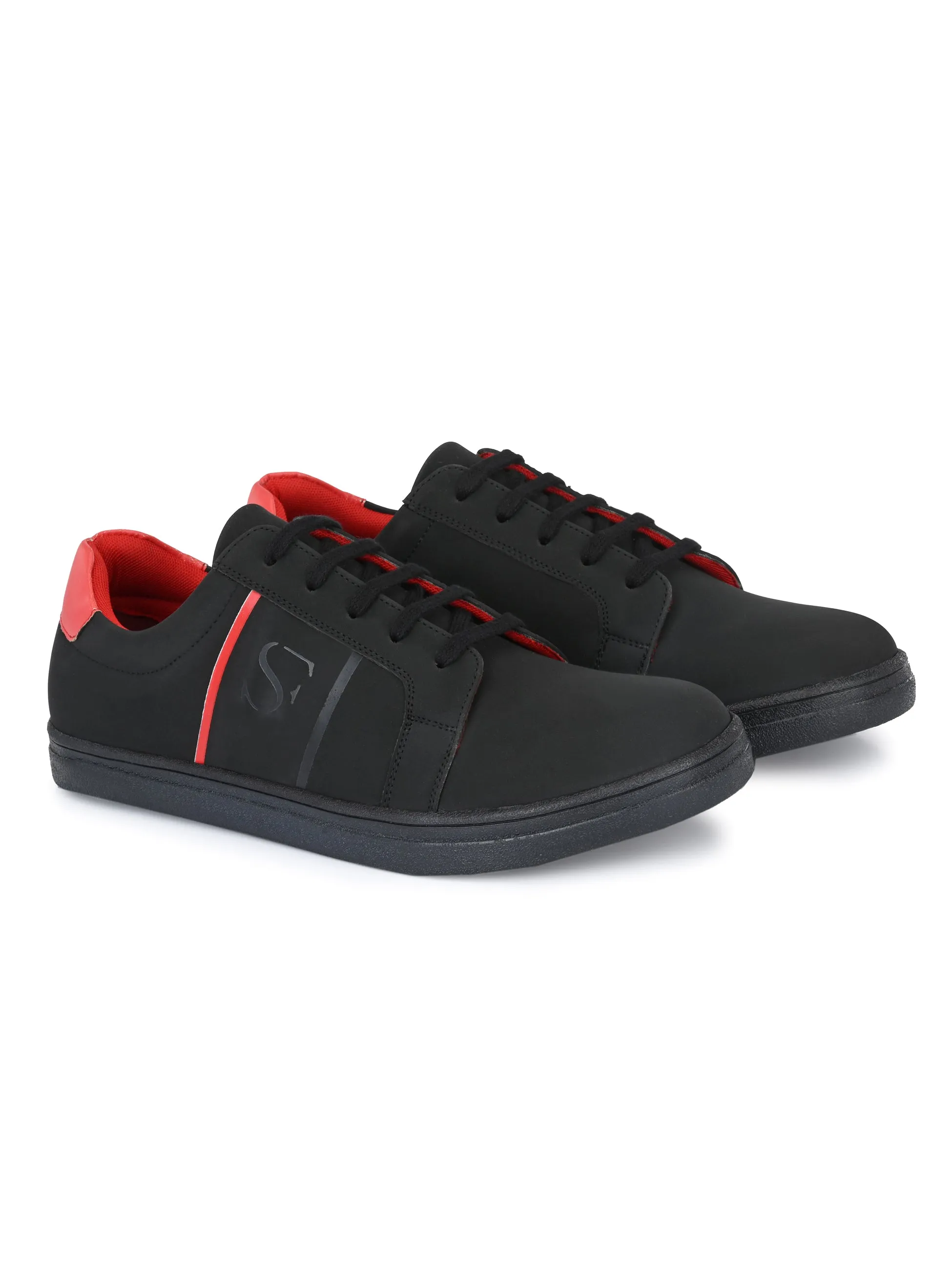 Seize Black Comfort Sneakers