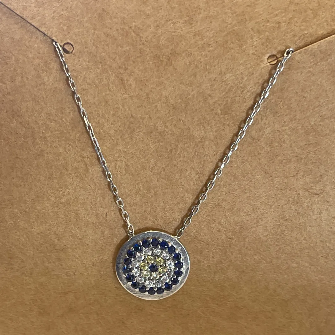 Silver Mandala Necklace