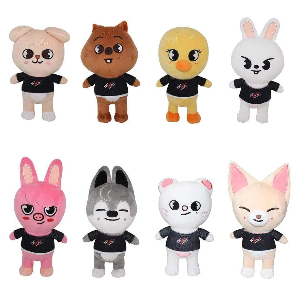 Skzoo Stray Kids Plush Skzoo Plushie Stray Kuds Korean Group Skzoo Plush Toys Pig Stuffed Animal Kids Adults Fans Hobby Kawaii