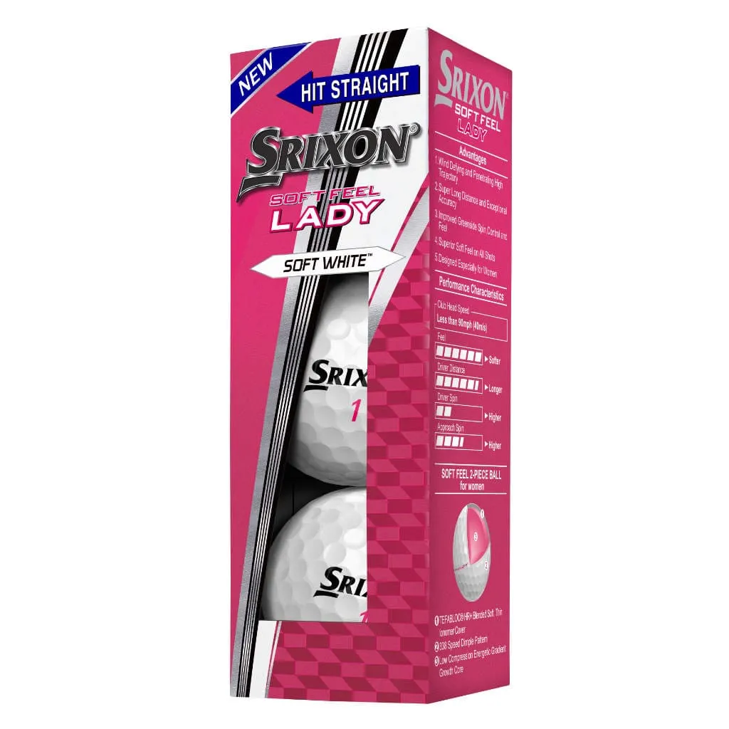 Srixon Soft Feel Lady Golfballen