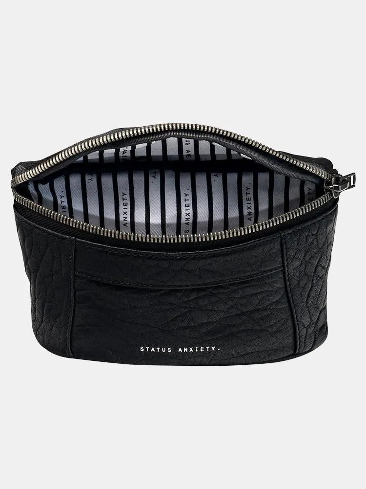 Status Anxiety Best Lies Bum Bag - Black Bubble