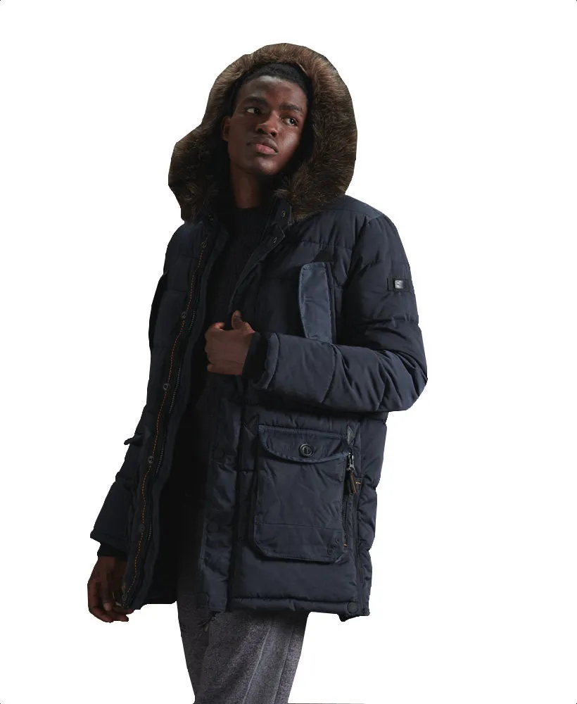 Superdry Mens Parka Jacket / Coat 'Chinook Parka'