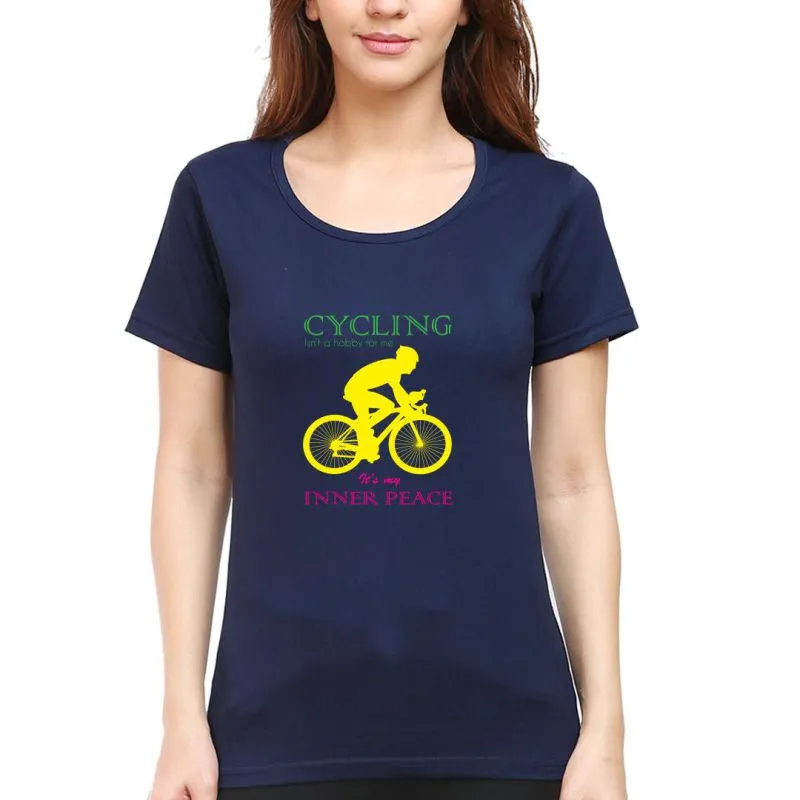 Swag Swami Women's Cycling Inner Peace T-Shirt