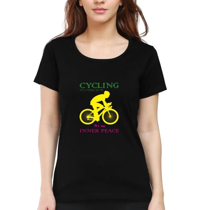 Swag Swami Women's Cycling Inner Peace T-Shirt