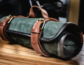 Tool Roll | Wrench roll up | Waxed Canvas & Leather | Handmade