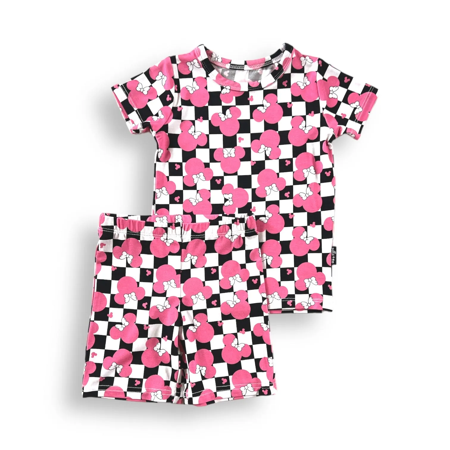 TWO PIECE SHORTIE SET- Millie Magic (Pink)