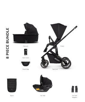 Venicci Empire 3in1 Travel System - Ultra Black