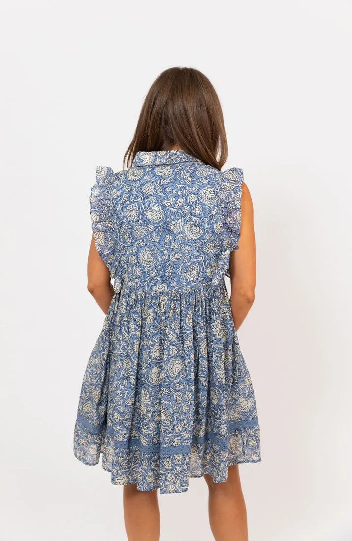 Vintage Floral Tier Dress