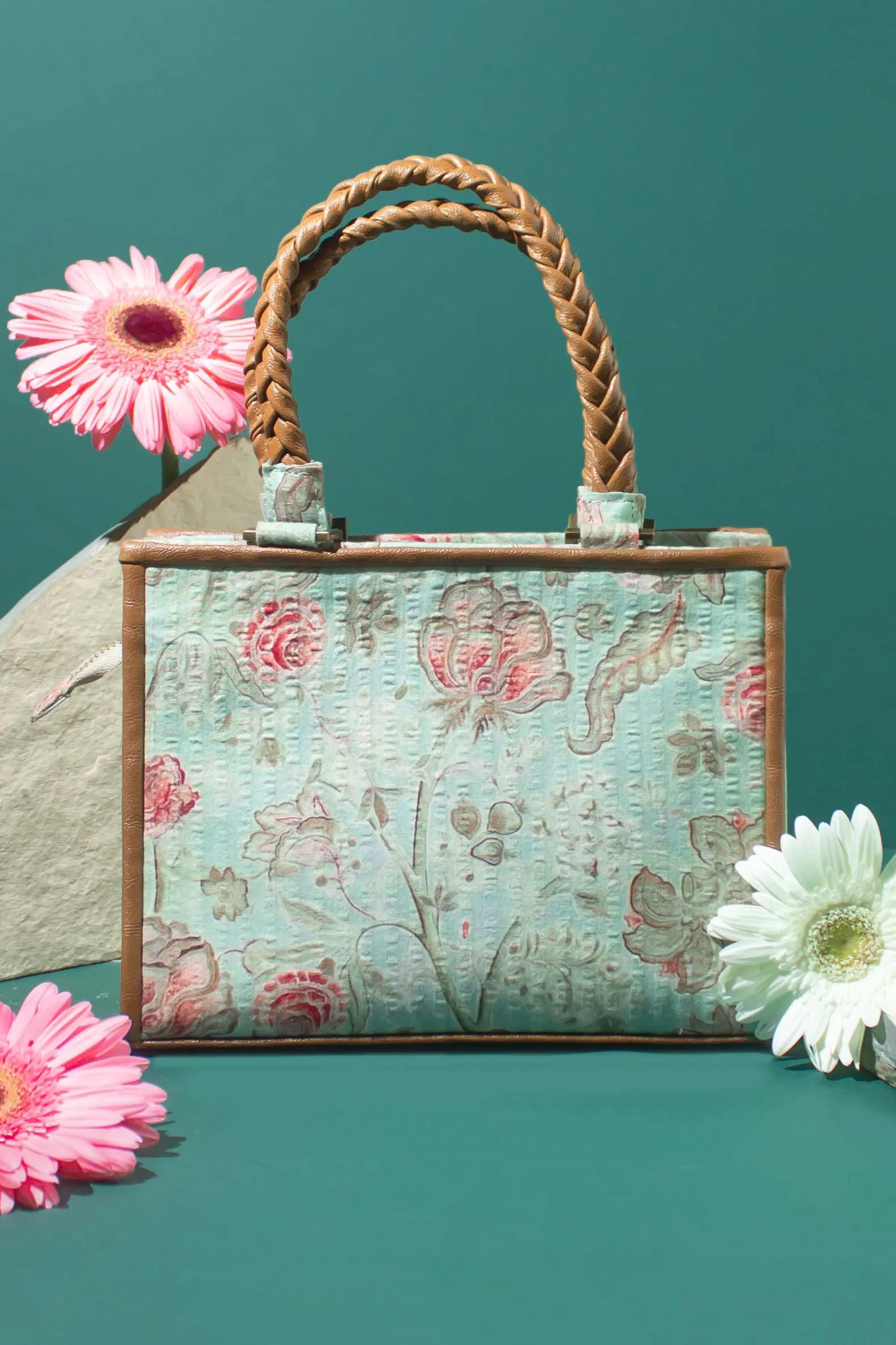 Wallflower Printed Handbag