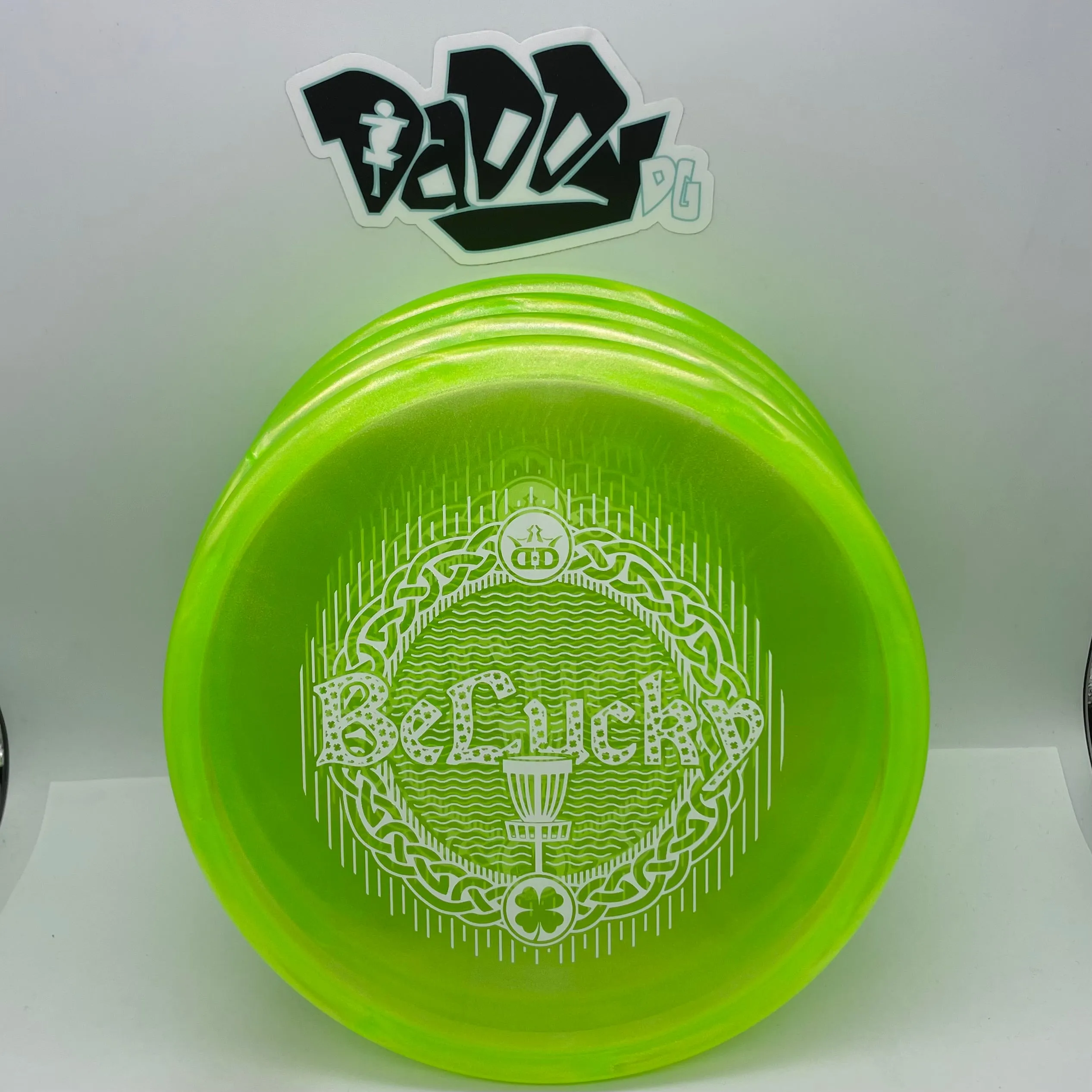 Westside Discs Harp VIP Ice Glimmer Be Lucky Stamped Putt & Approach