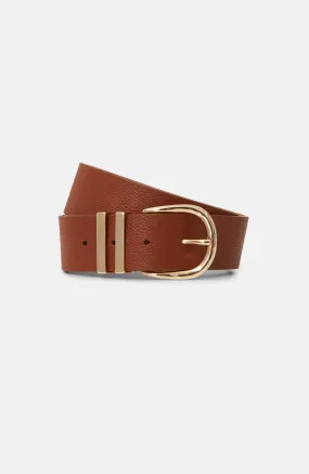 Wide Leather Belt